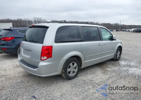2012 Dodge Grand Caravan Sxt from USA, damaged, VIN 2C4RDGCG3CR214097